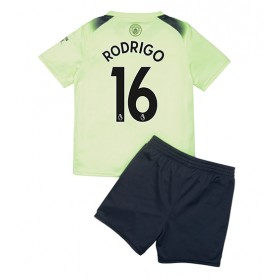 Baby Fußballbekleidung Manchester City Rodri Hernandez #16 3rd Trikot 2022-23 Kurzarm (+ kurze hosen)